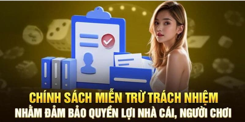 Miễn trừ trách nhiệm Các nội dung chính trong điều khoản miễn trừ trách nhiệm