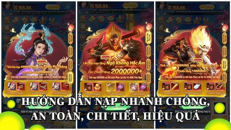 Cách nạp tiền nổ hũ đúng chuẩn và an toàn